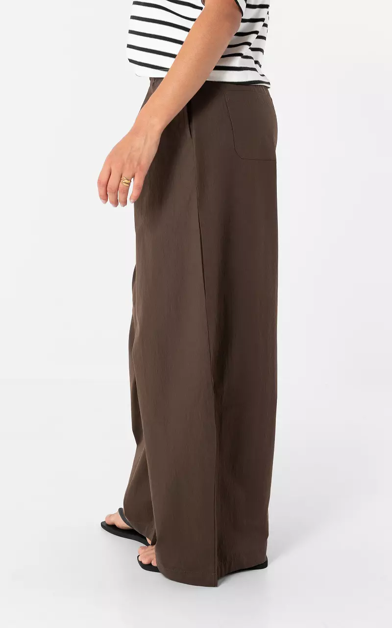Loose-fit trousers Dark Brown