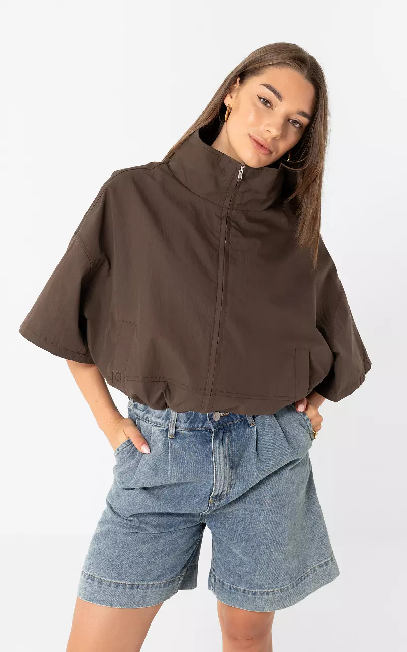 Adjustable jacket Donkerbruin