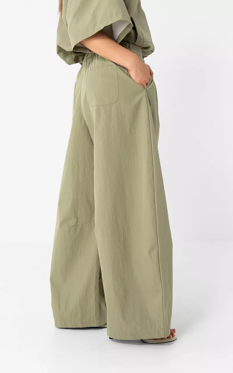 Loosefit broek Kaki