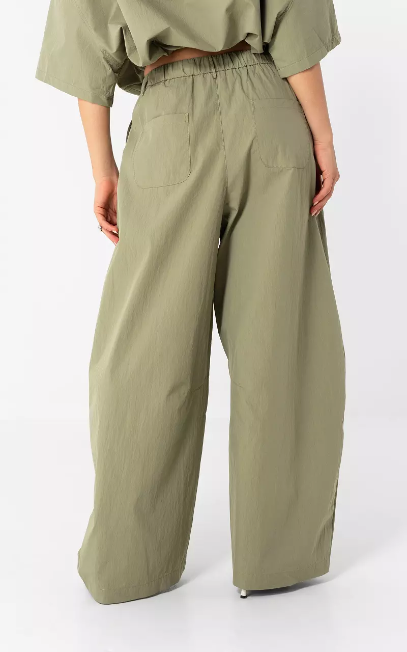 Loosefit broek Kaki