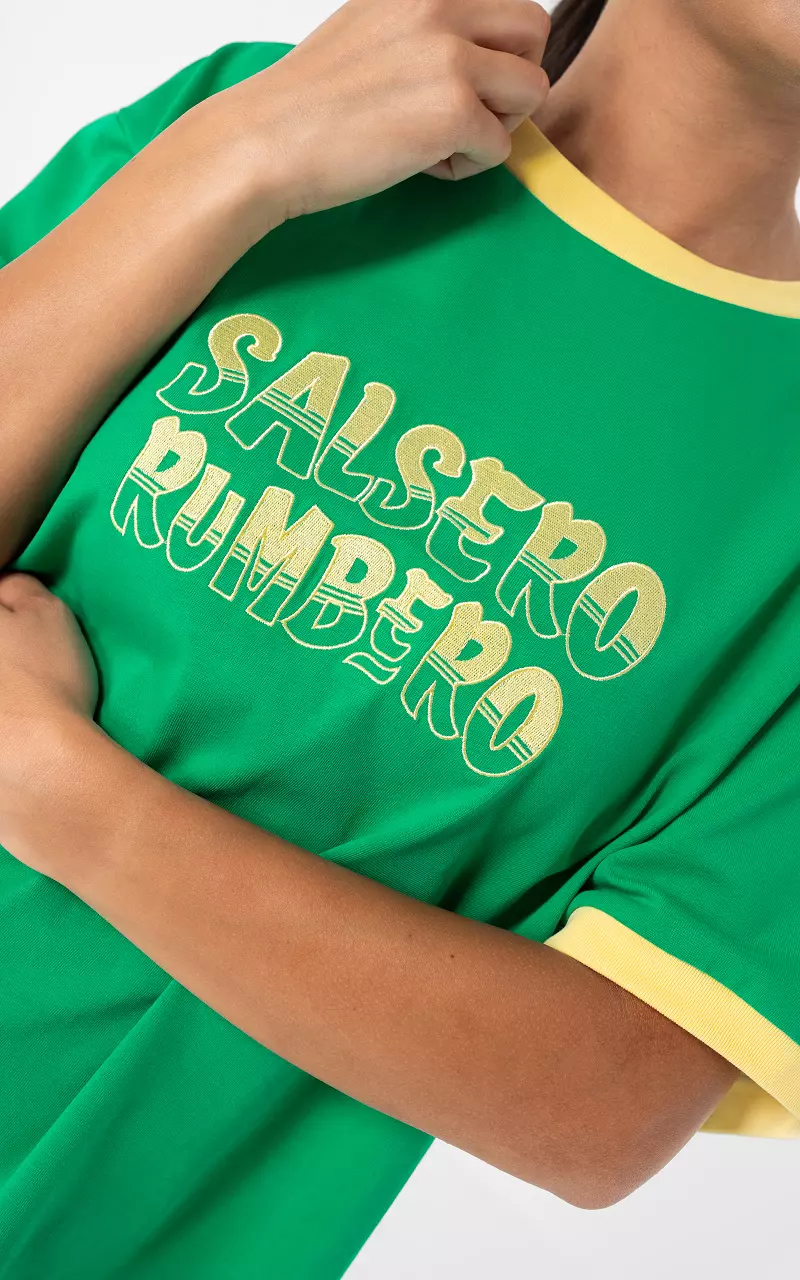 Shirt Salsero Green Yellow