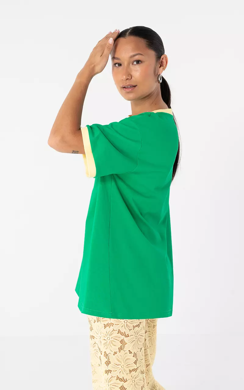Shirt Salsero Green Yellow