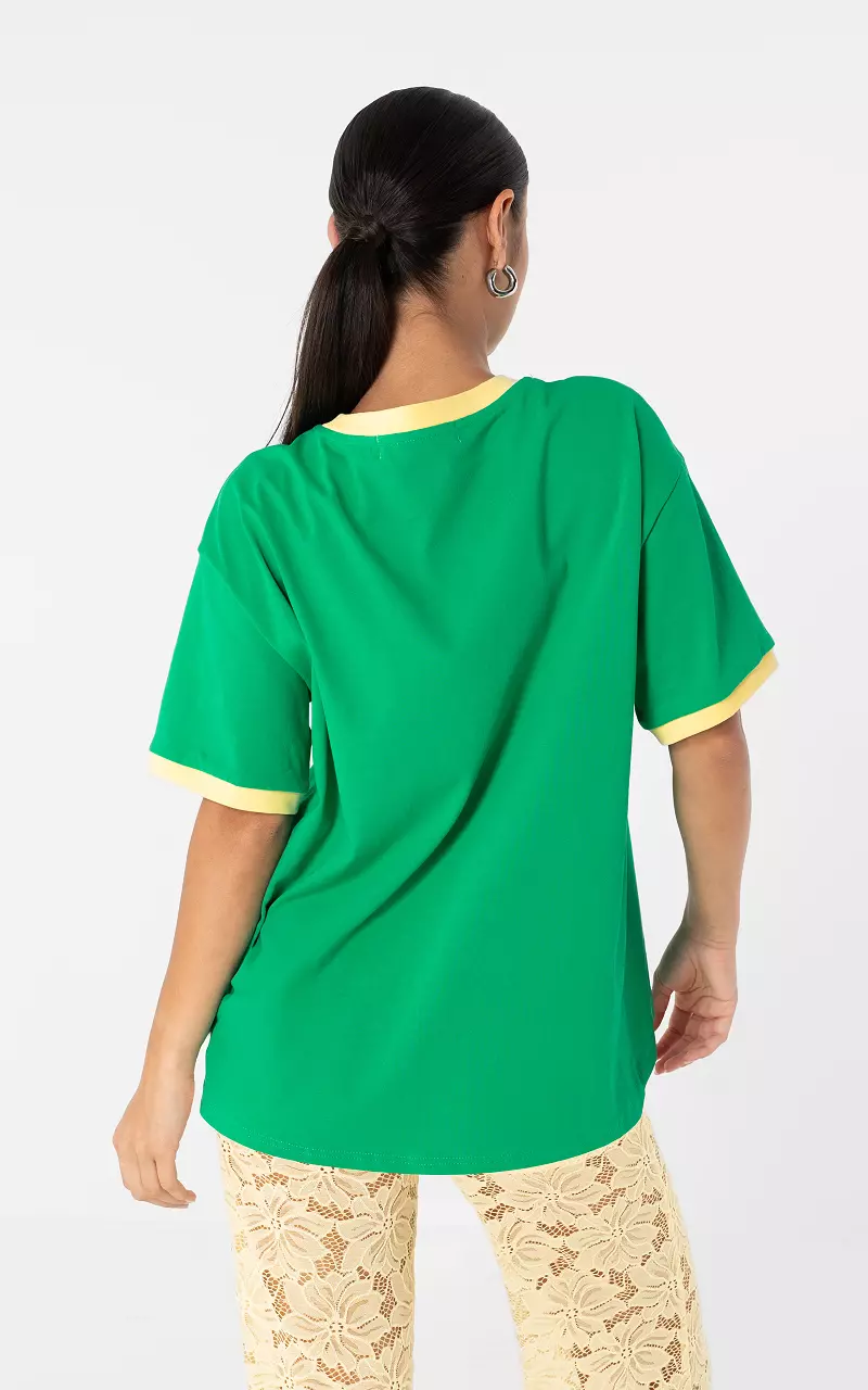 Shirt Salsero Green Yellow