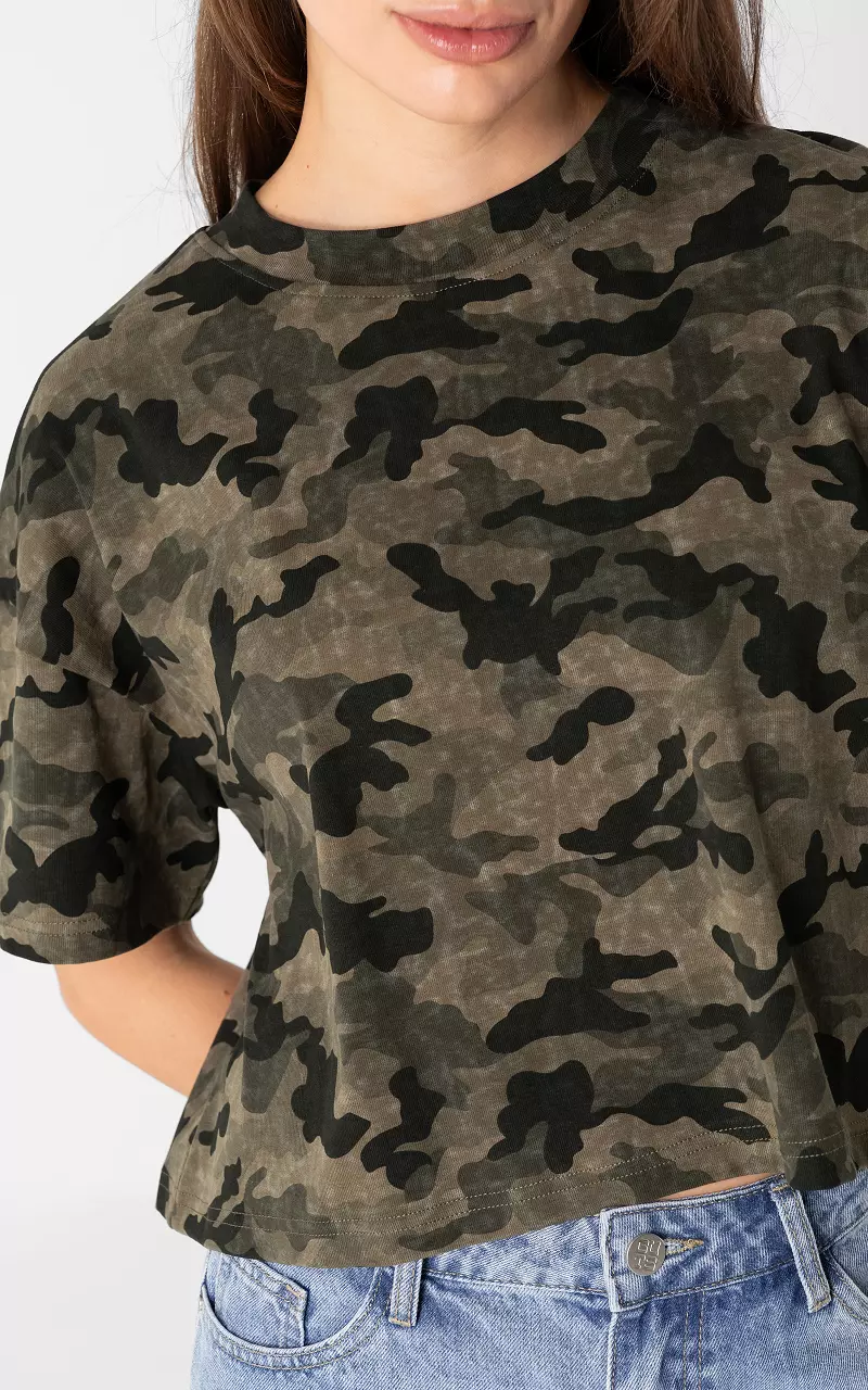 Camo boxy shirt Camo