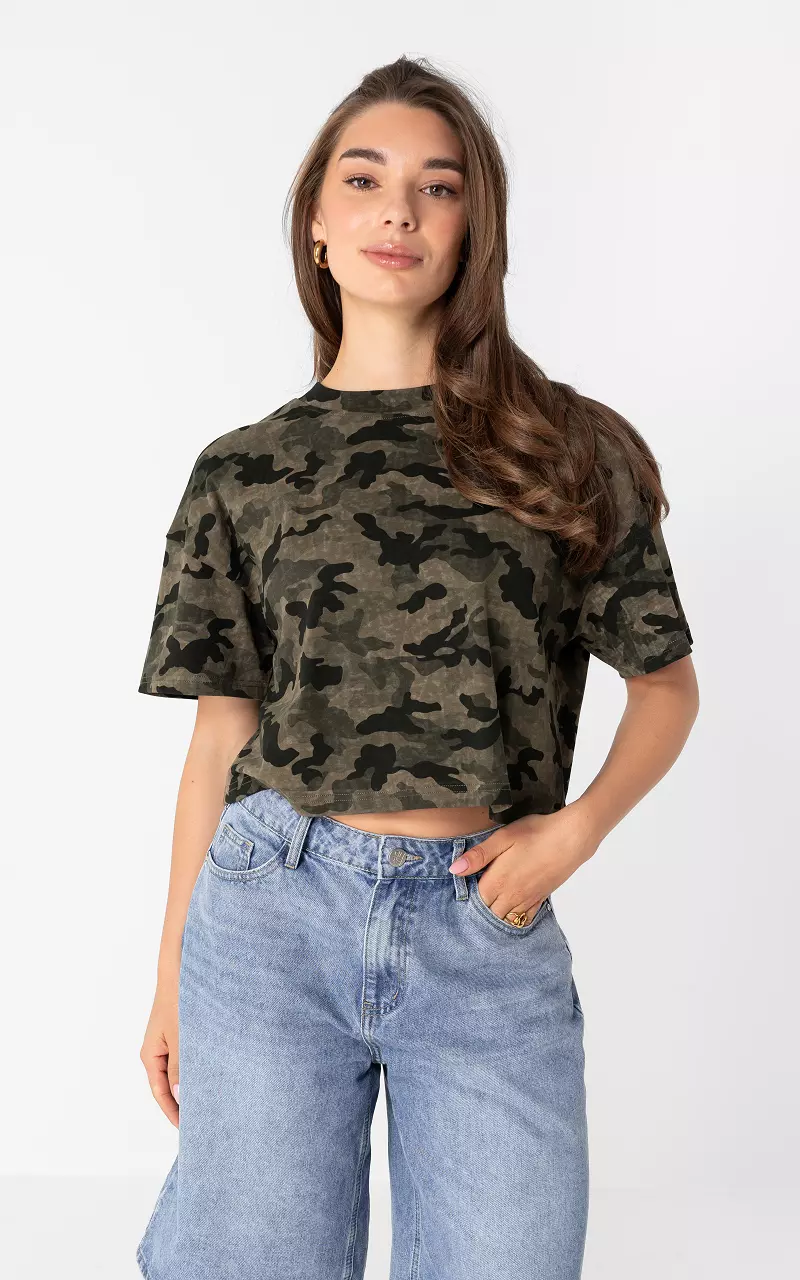 Camo boxy shirt Camo