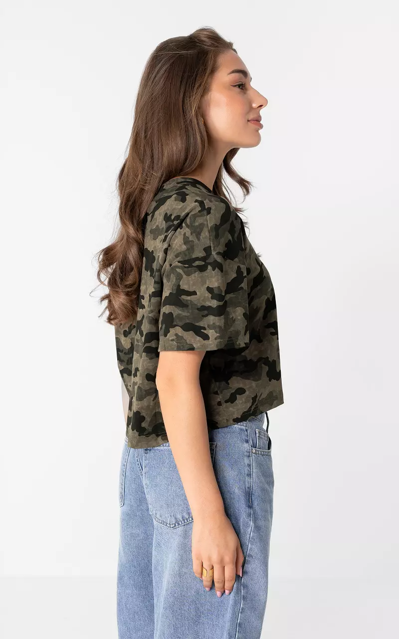 Camo boxy shirt Camo