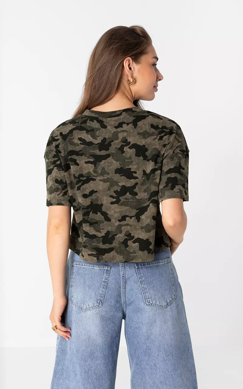 Camo boxy shirt Camo