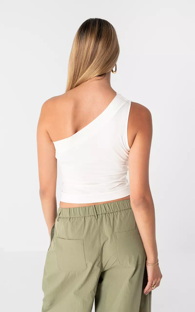 One shoulder top Wit