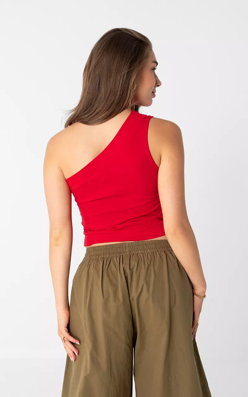 One Shoulder Top Rot