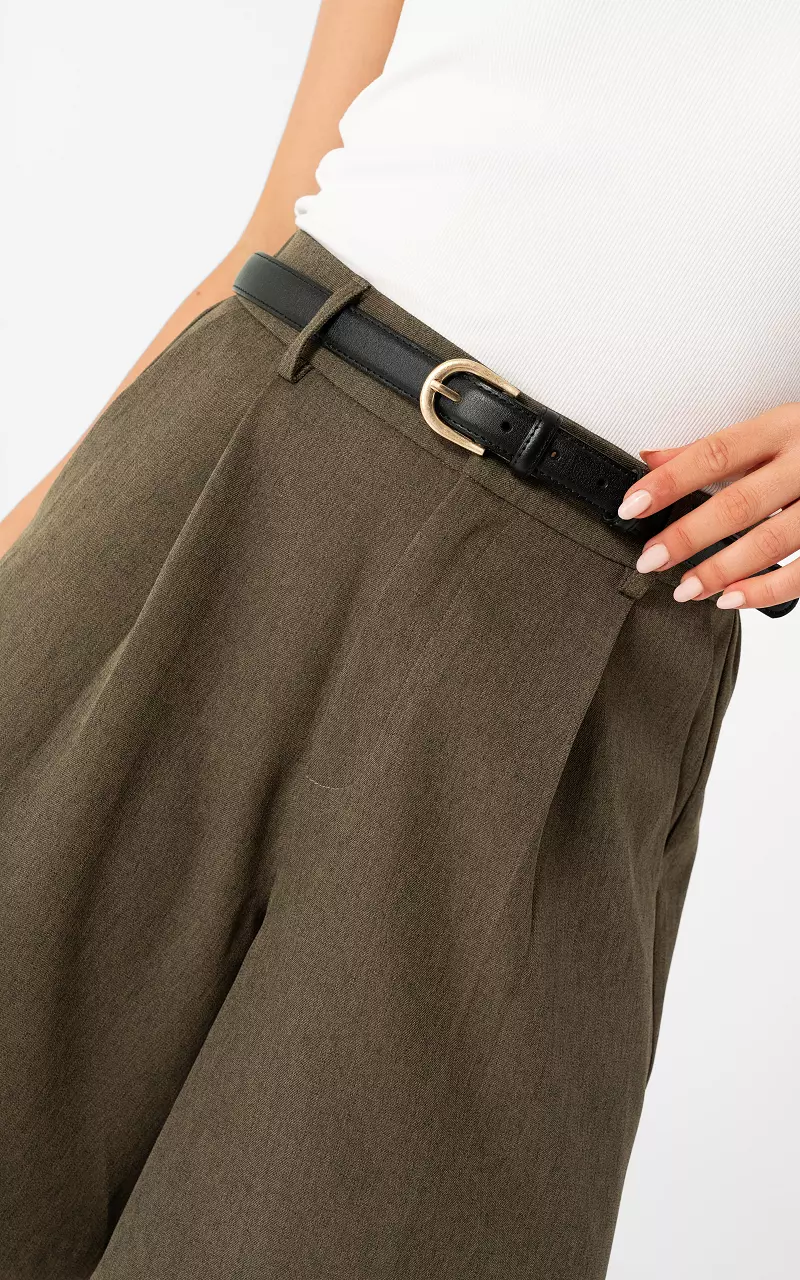 Bermuda pants Brown