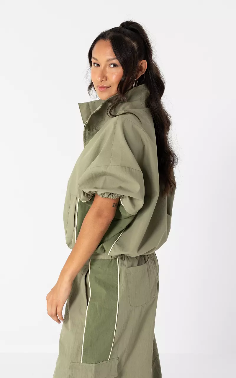 Sporty jacket Kaki Green