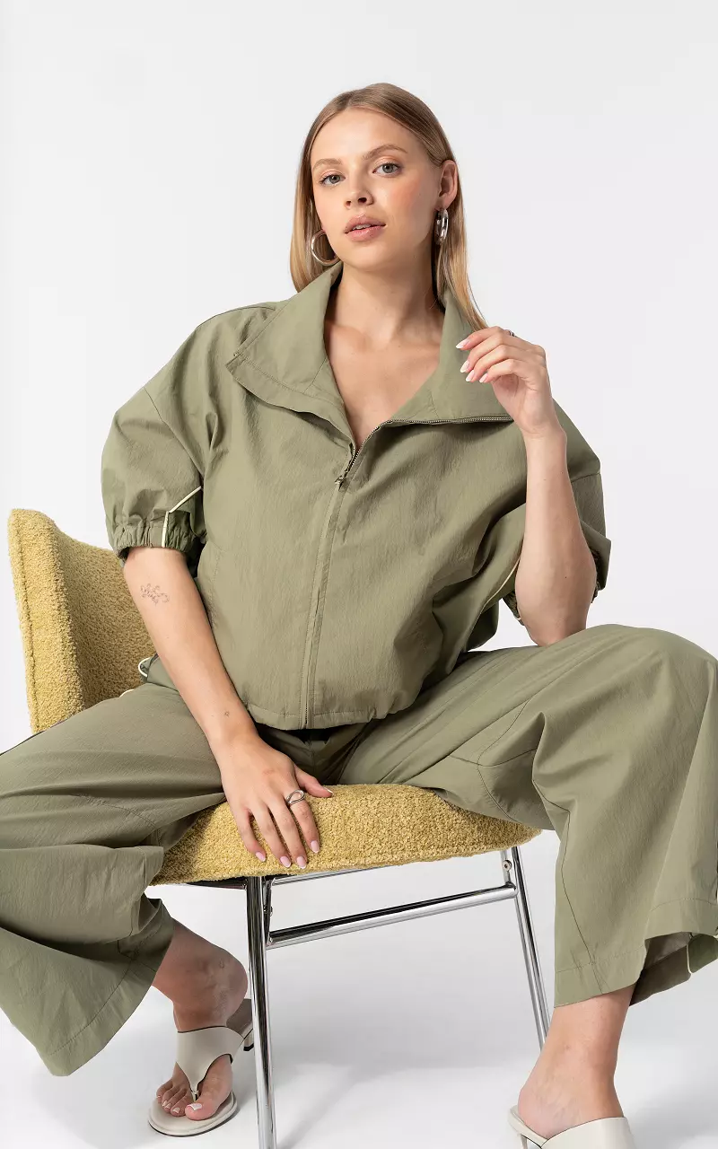 Sporty jacket Kaki Green