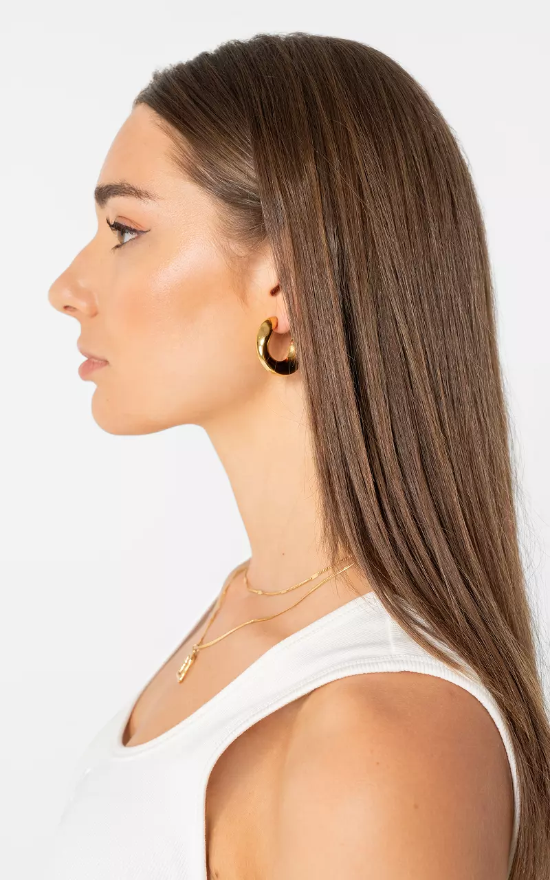 Earrings #109136 Gold