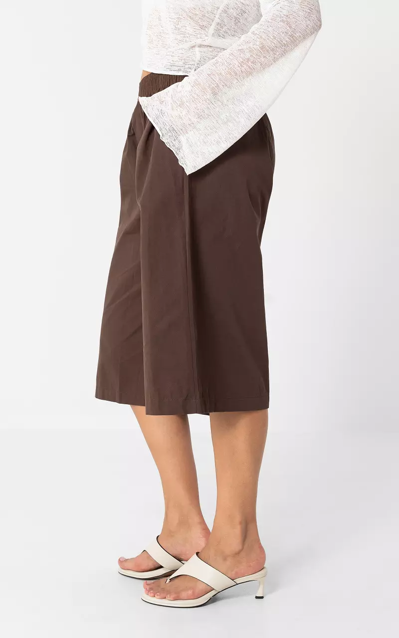Bermudashorts Dunkelbraun