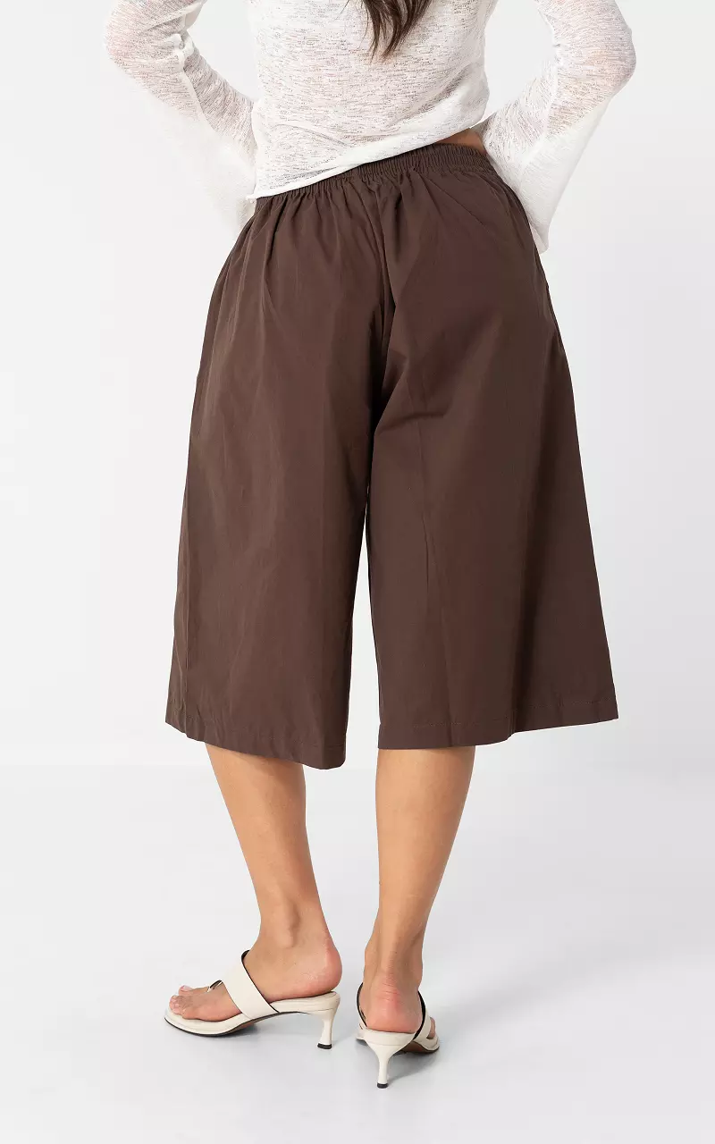 Bermudashorts Dunkelbraun