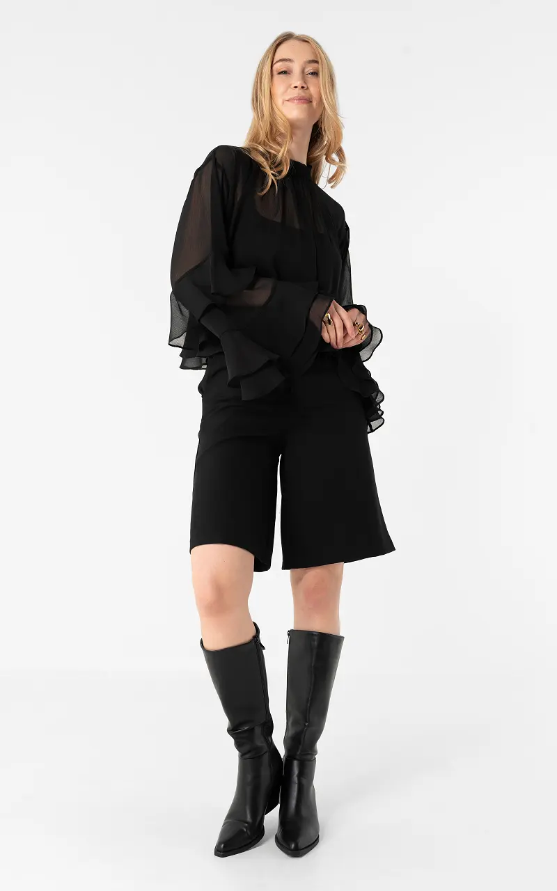Bermuda shorts Black