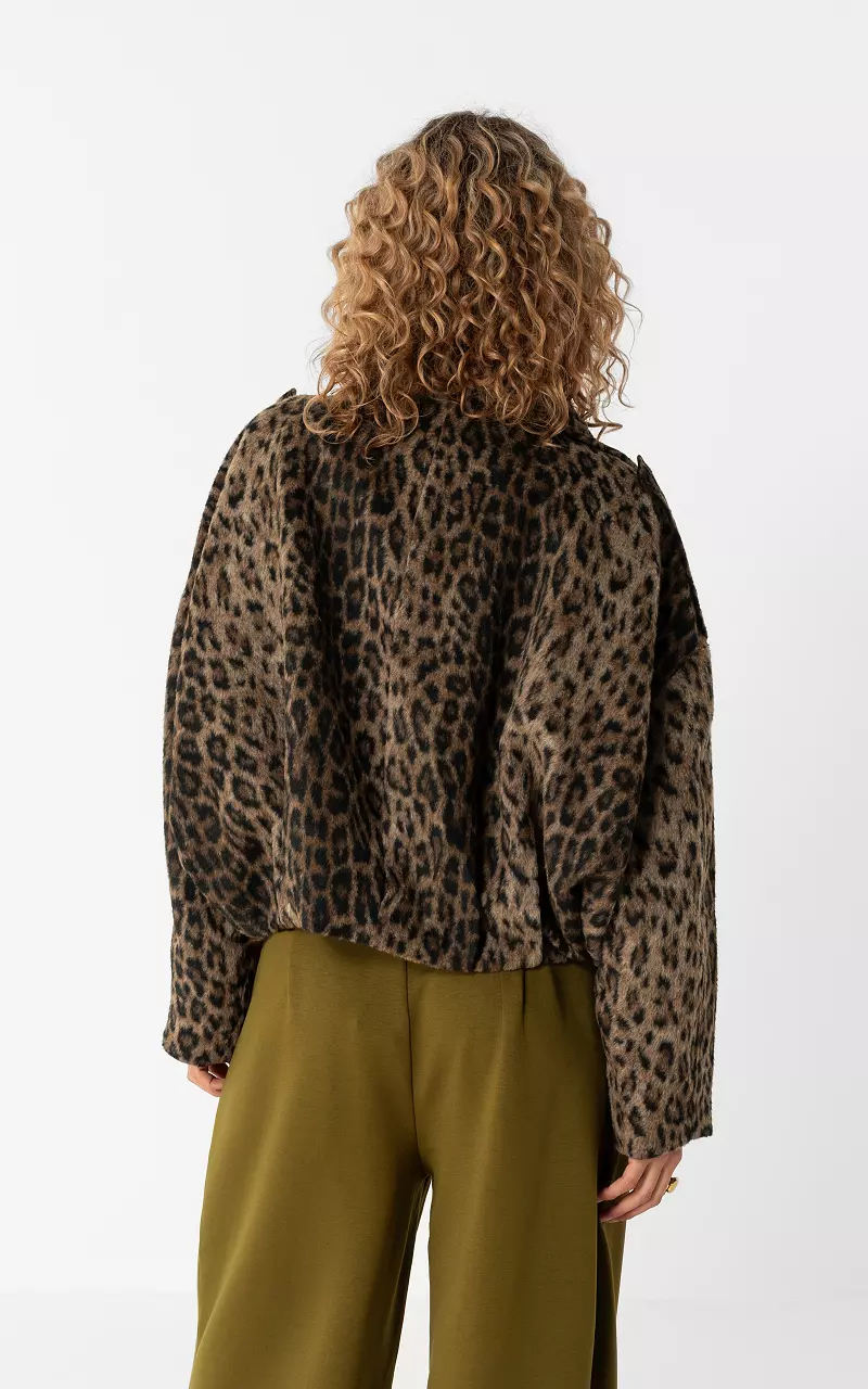 Jacke mit Leopardenmuster Leopard