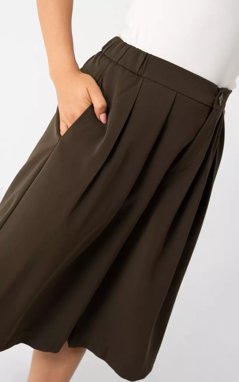 Bermundashorts Dunkelbraun