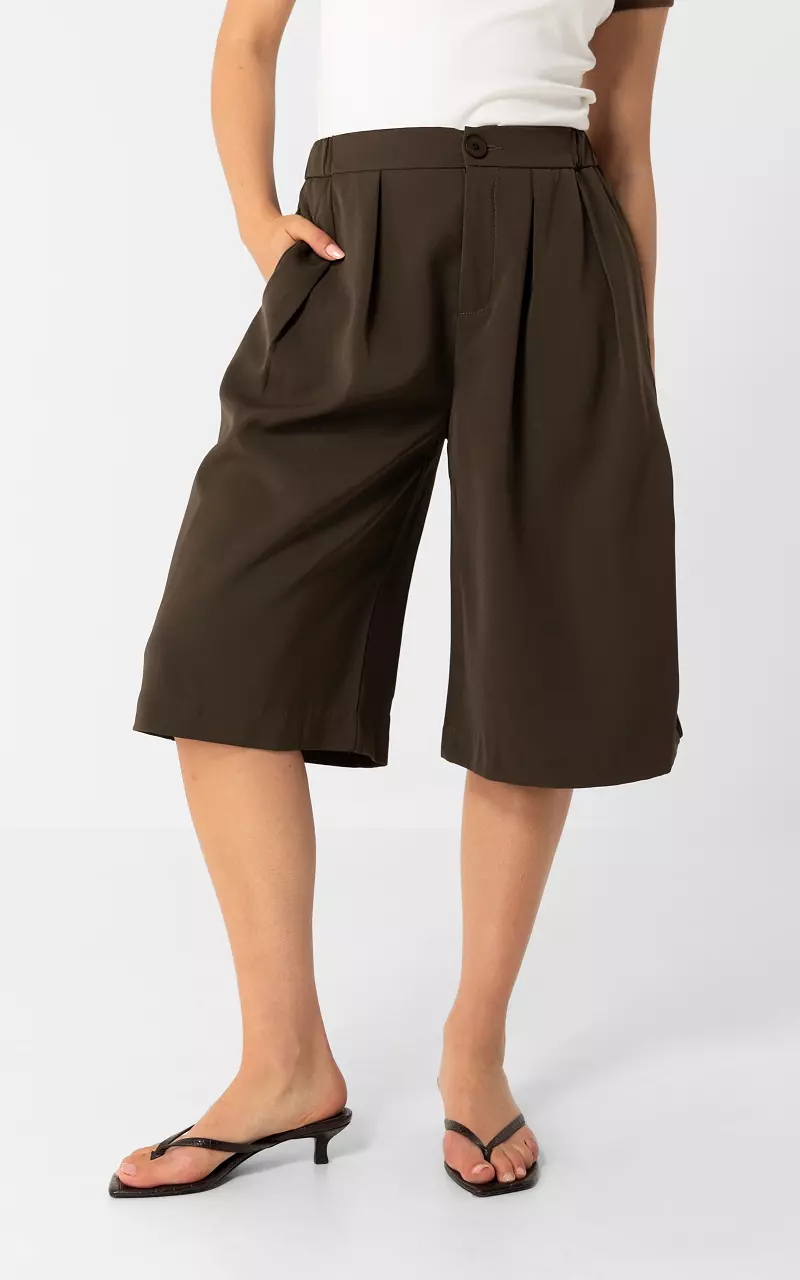 Bermundashorts Dunkelbraun