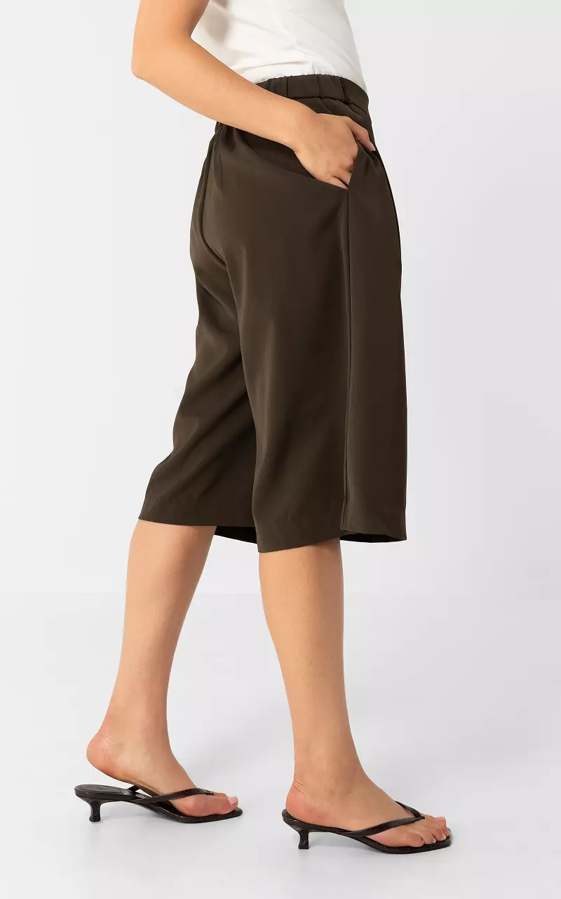 Bermundashorts Dunkelbraun