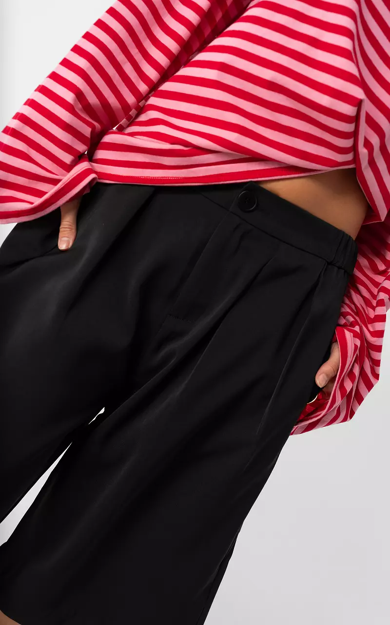 Bermundashorts Schwarz