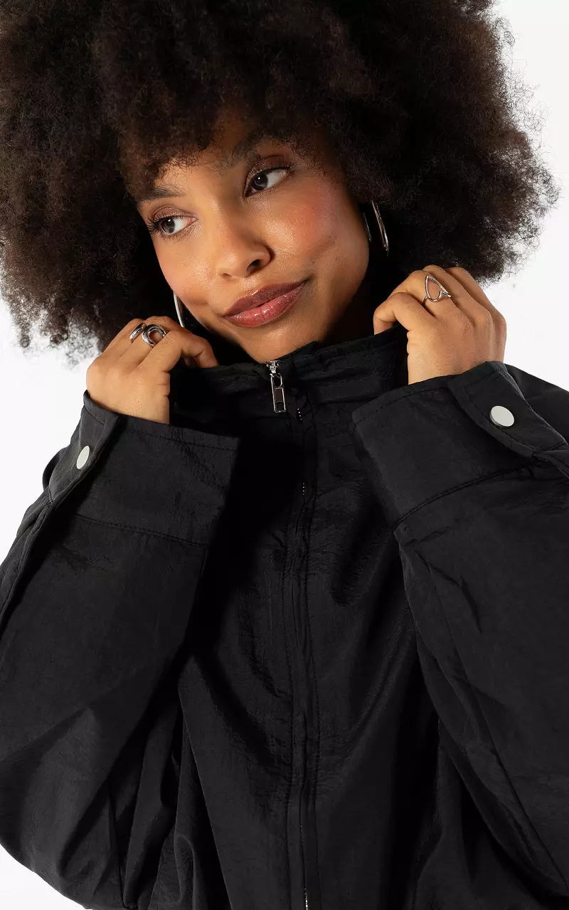 Tracksuit jacket Black