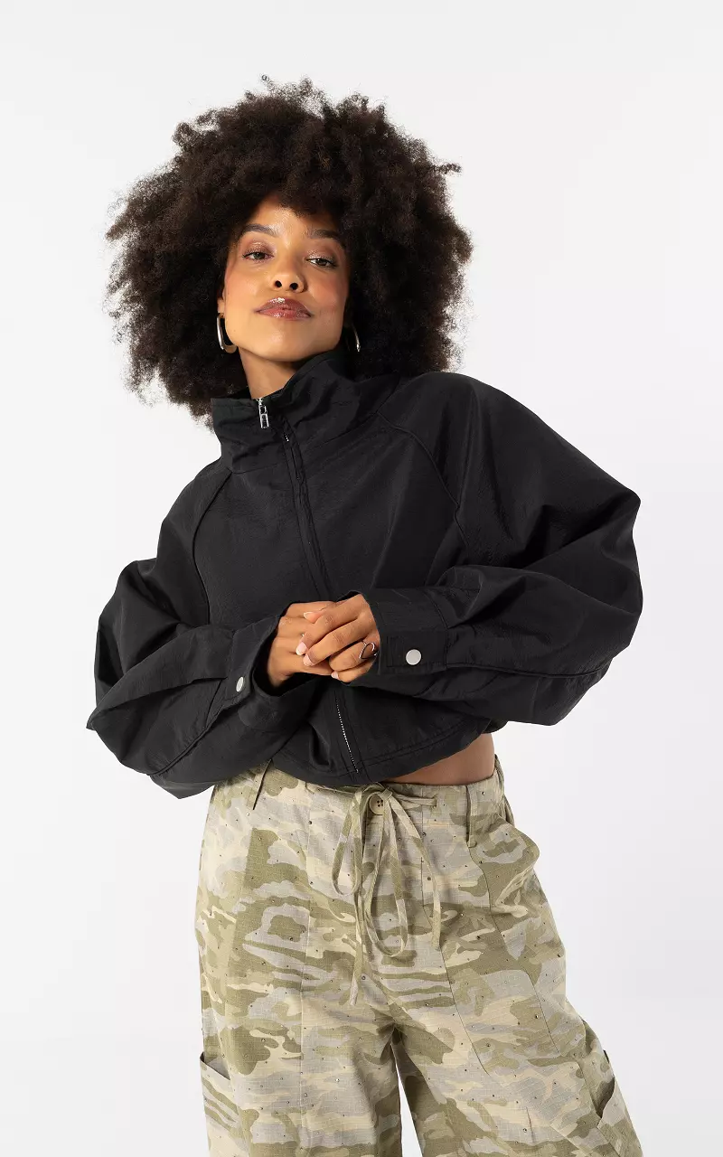 Tracksuit jacket Black