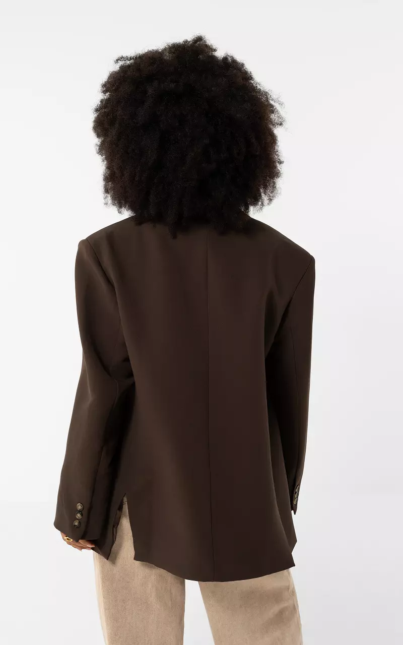 Oversized blazer Dark Brown