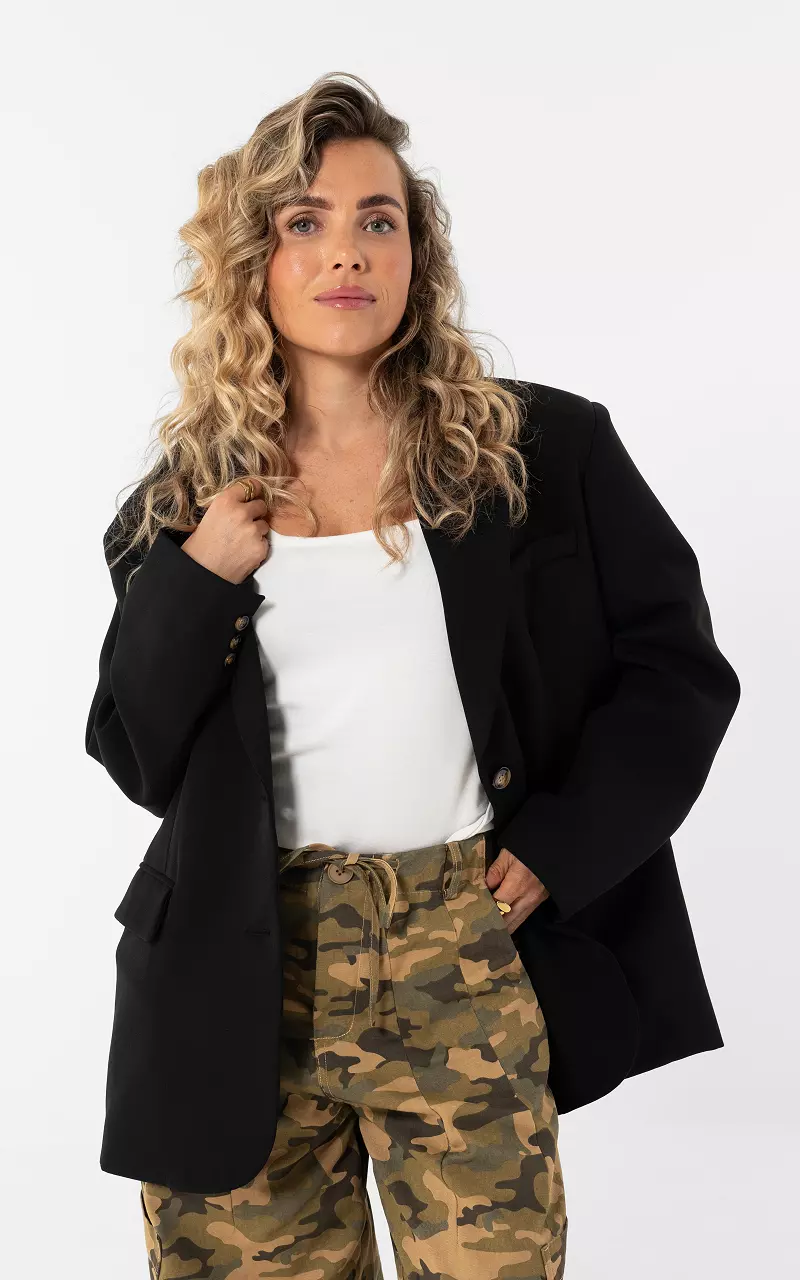 Oversized blazer Black