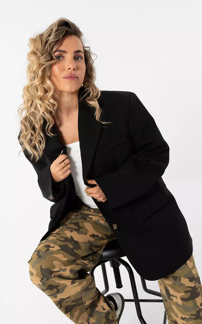 Oversized blazer Black