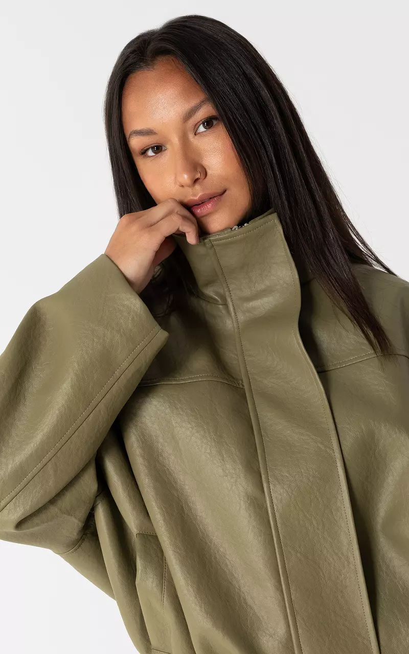Oversized Jacket Kaki