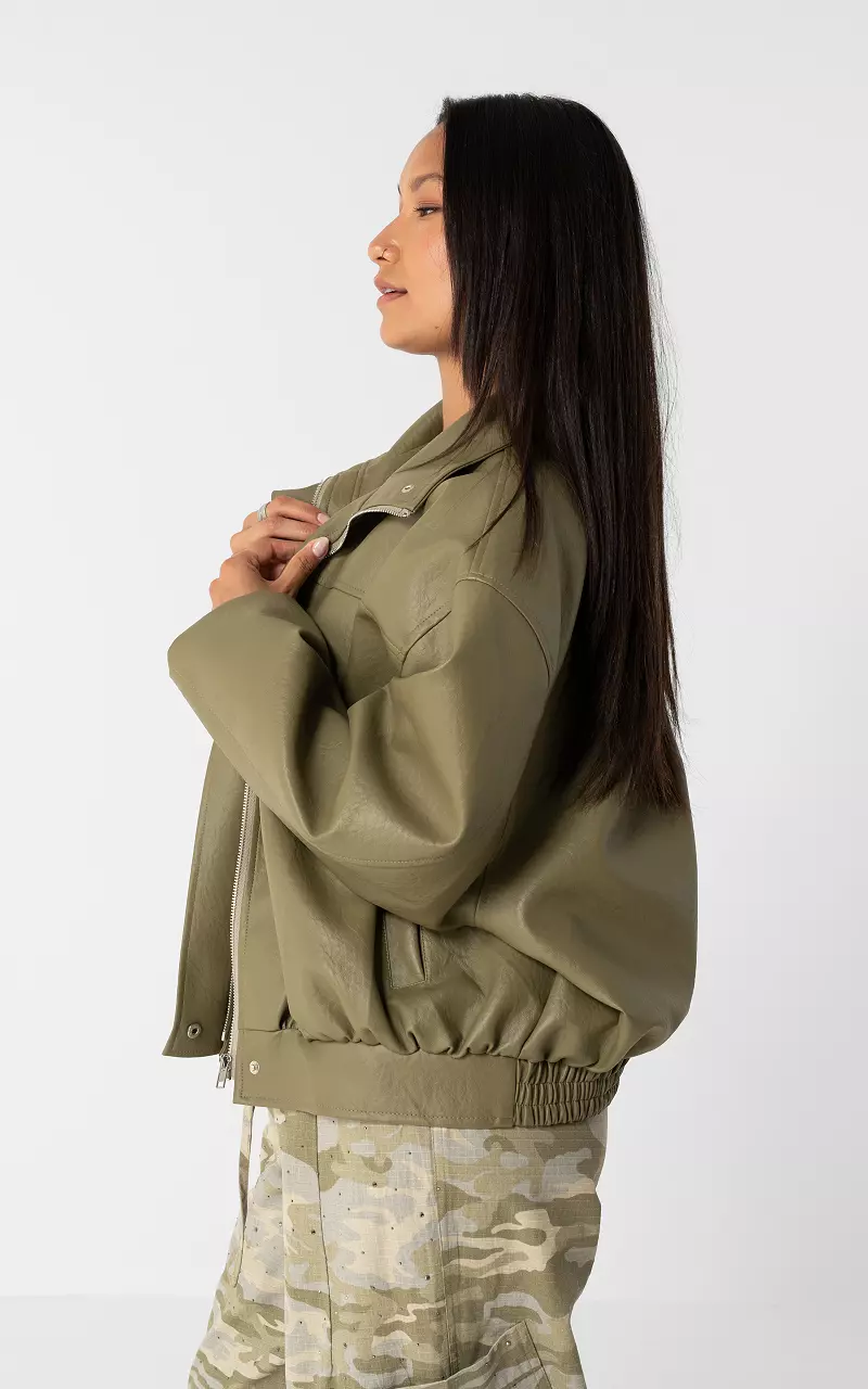 Oversized Jacket Kaki