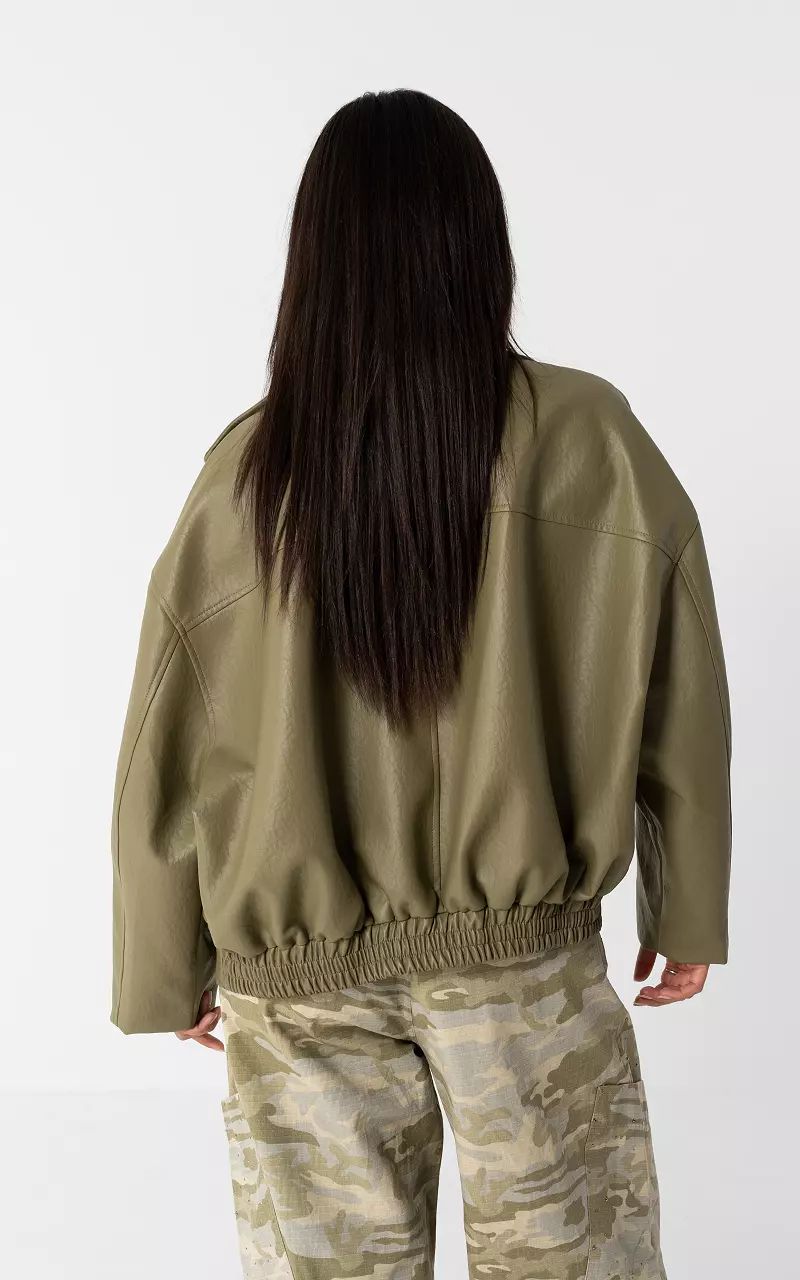 Oversized Jacket Kaki