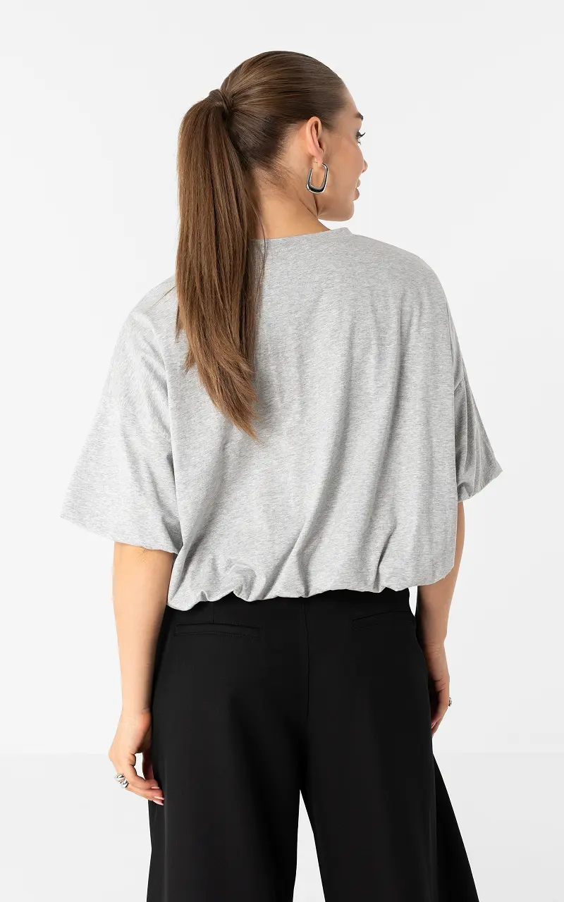 Balloon Shirt Grau