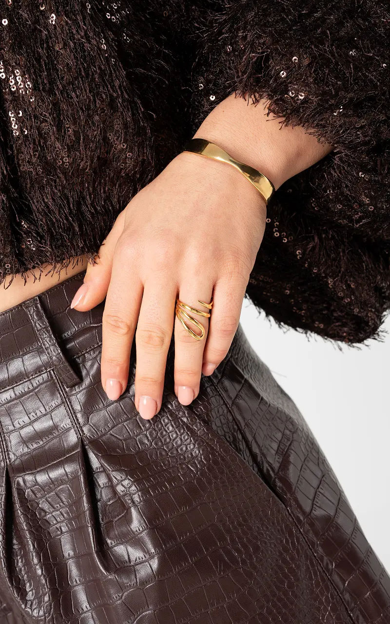 Adjustable ring Gold