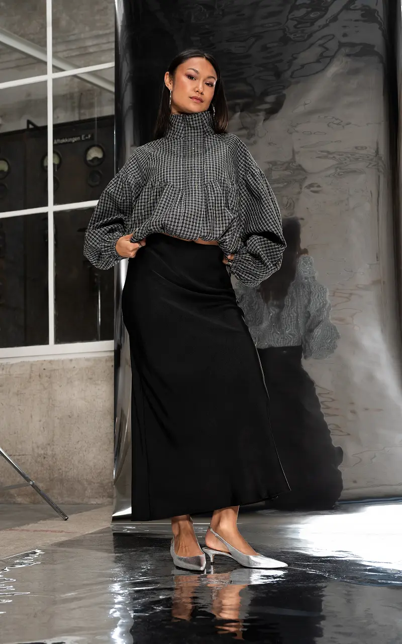 Maxi skirt Black