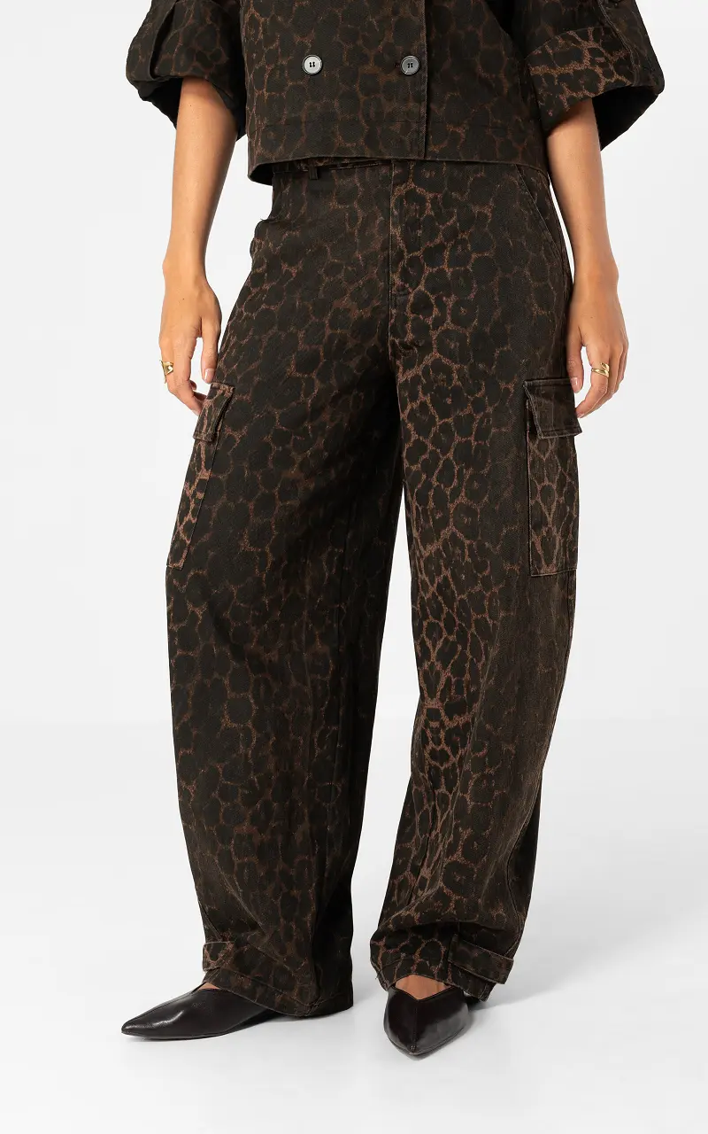 Leopard trousers Leopard