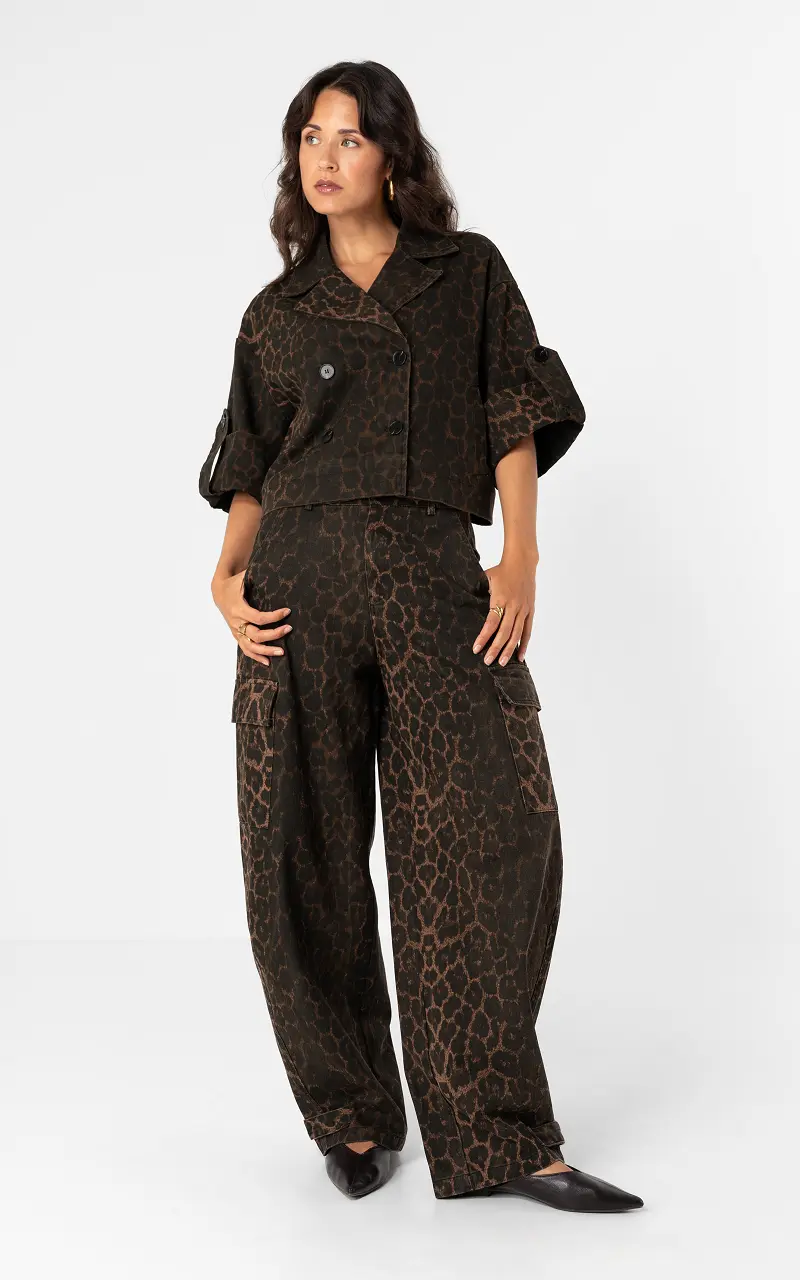 Leopard trousers Leopard