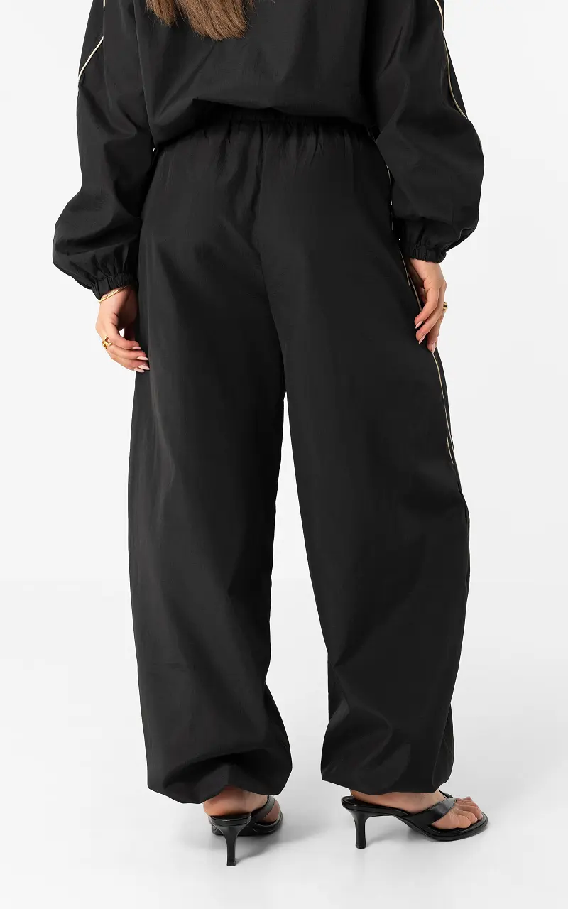 Tracksuit broek Zwart Creme