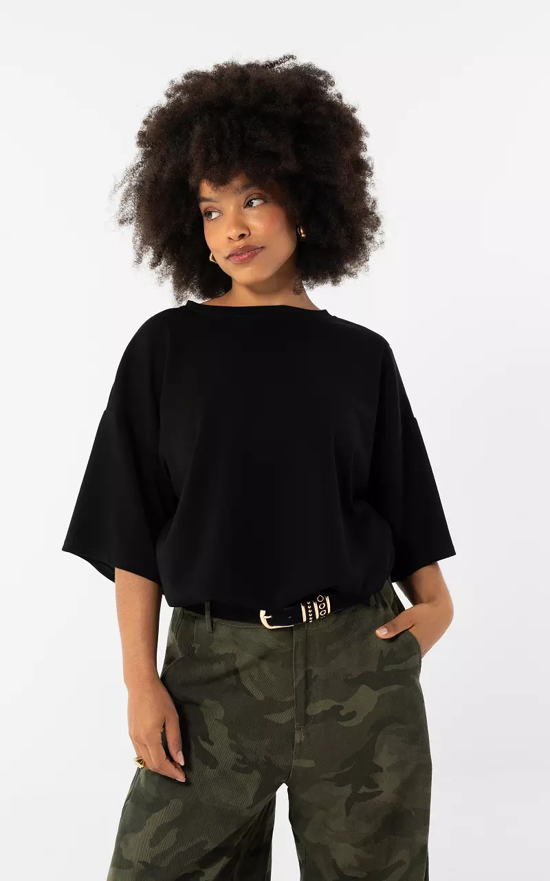 Balloon Shirt Schwarz