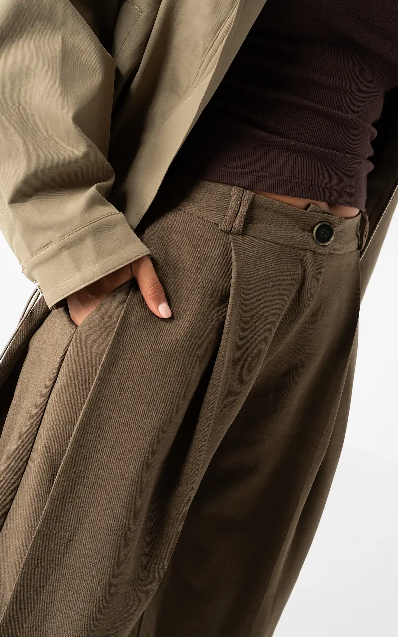 Balloon fit pantalon Bruin