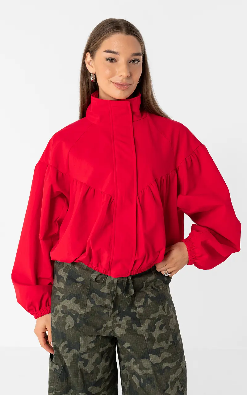 Oversized Jacket Rot