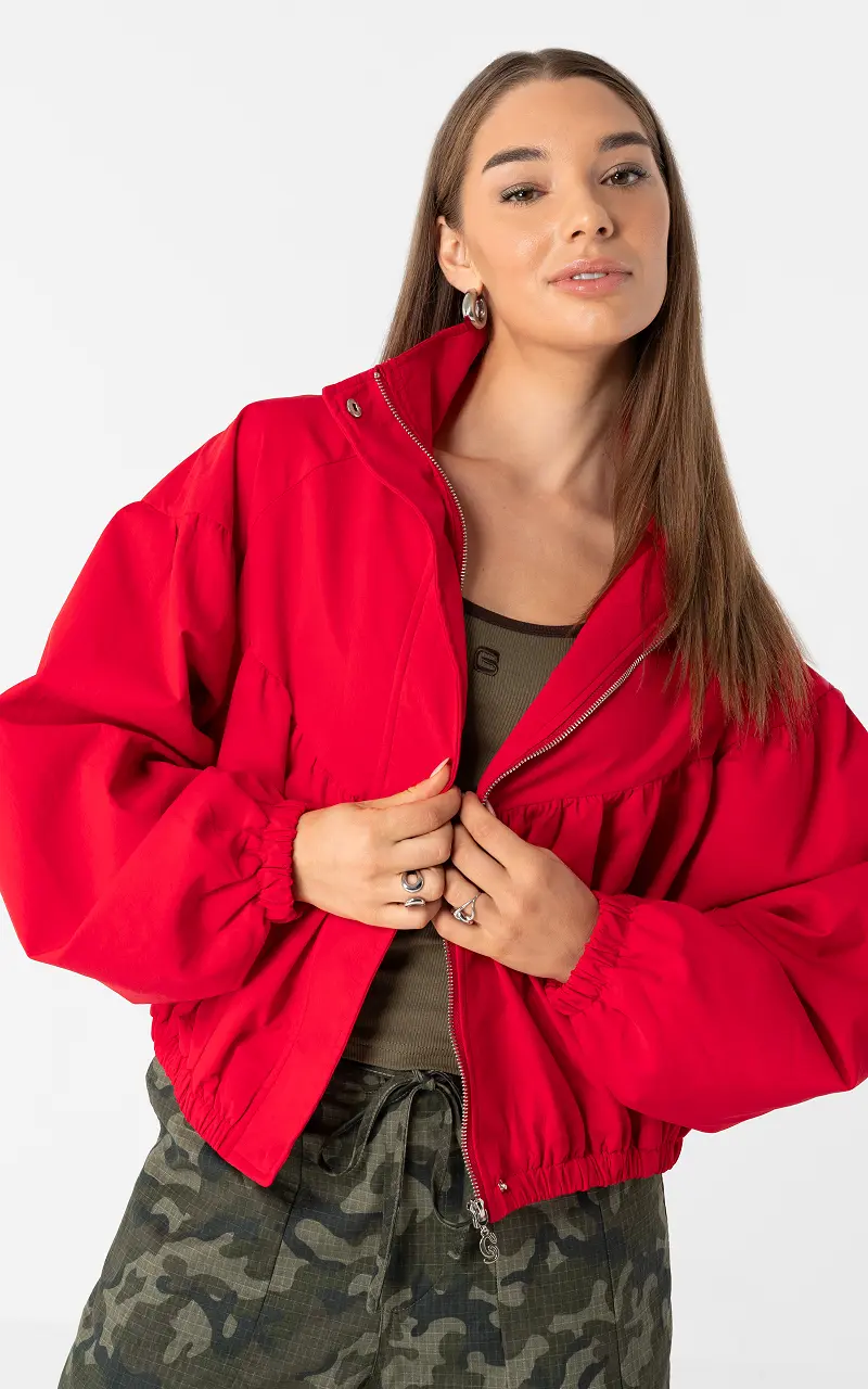 Oversized Jacket Rot