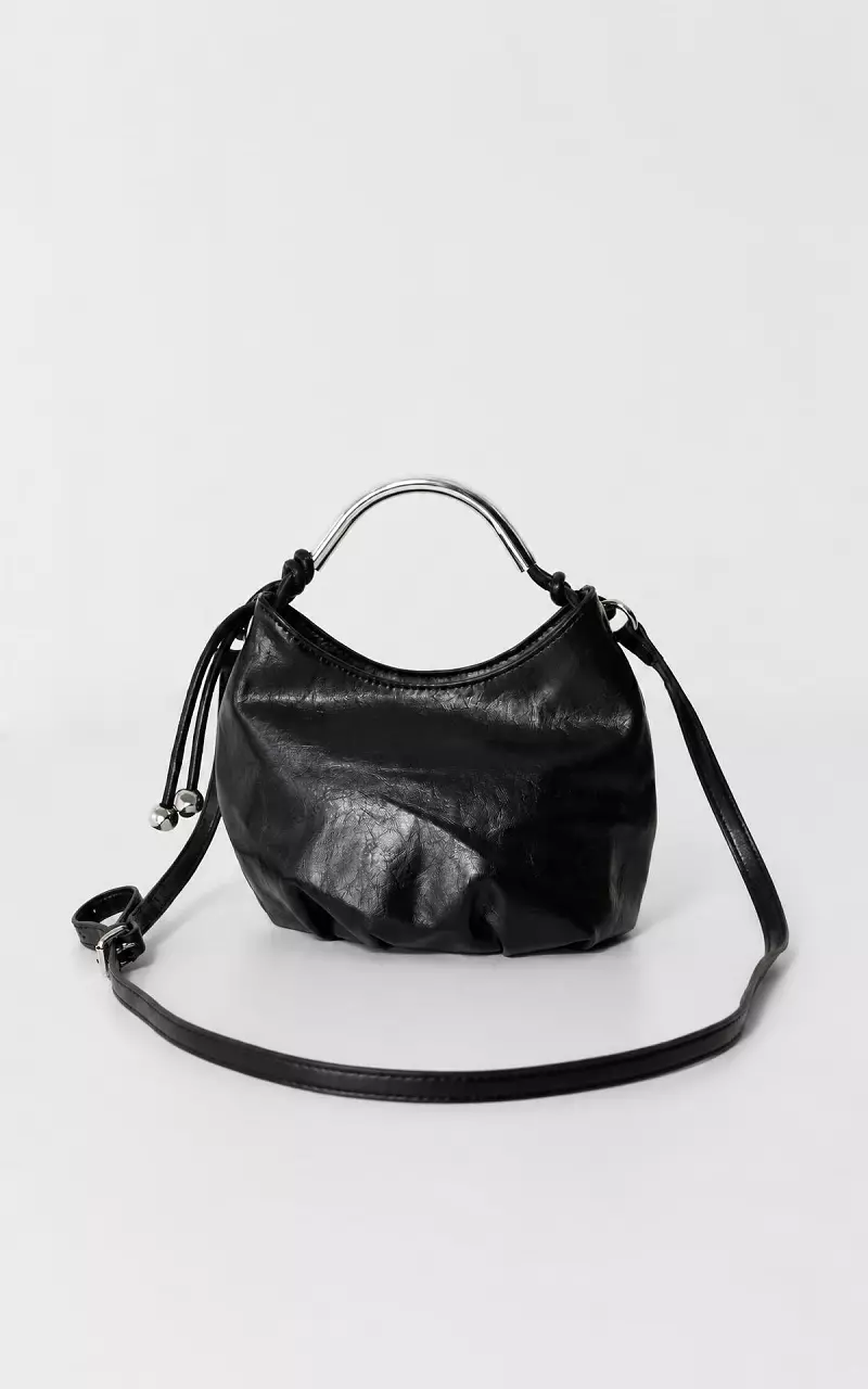 Bag with detail Black