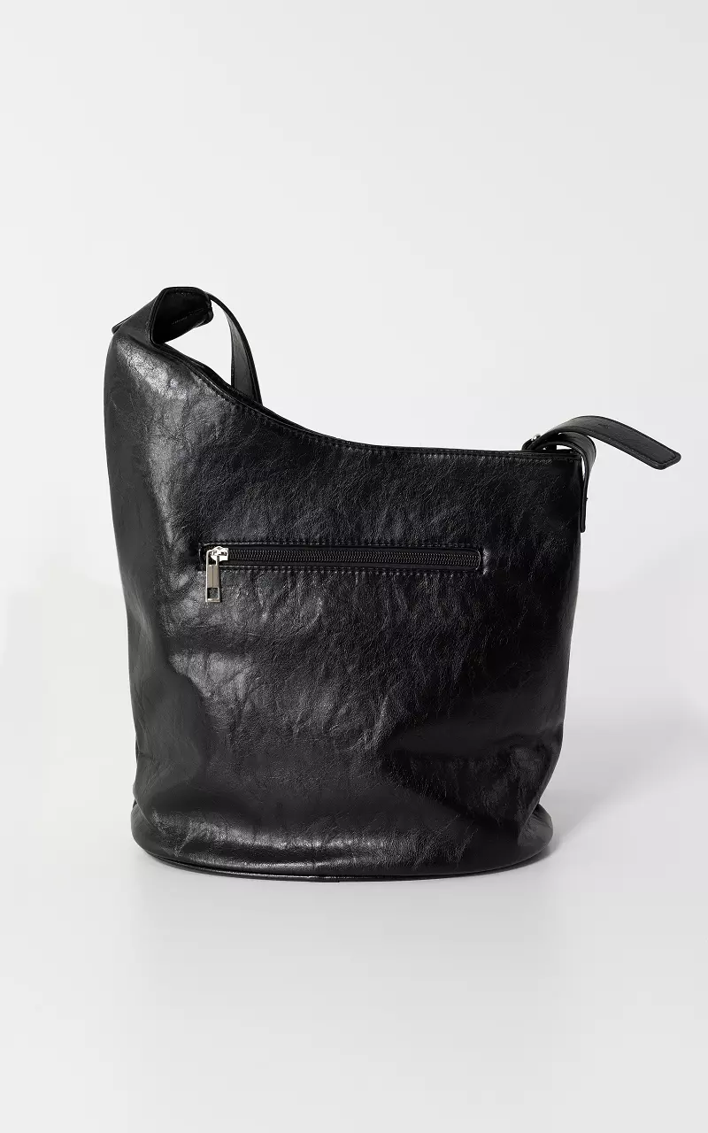 Tas met studs Zwart