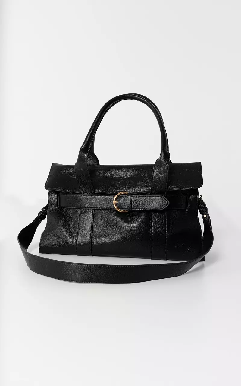 Tas met gesp Zwart