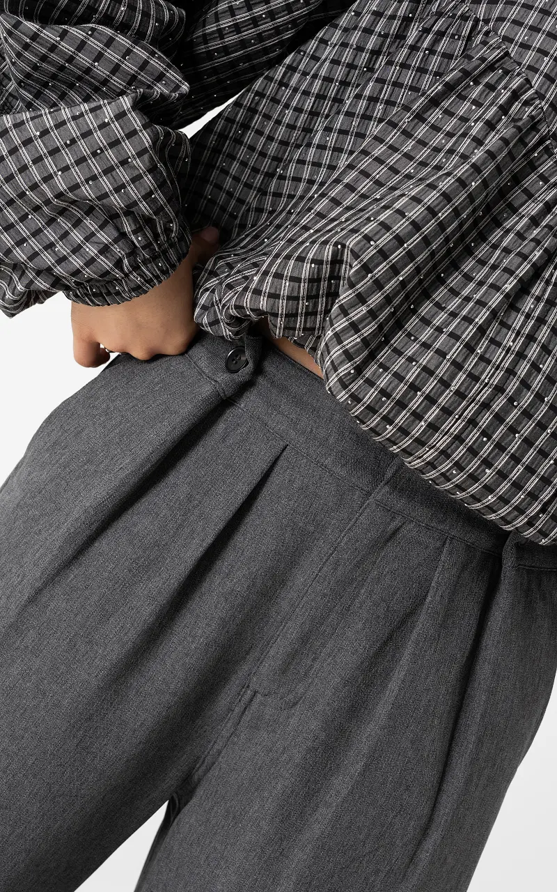 Barrel trousers Dark Grey