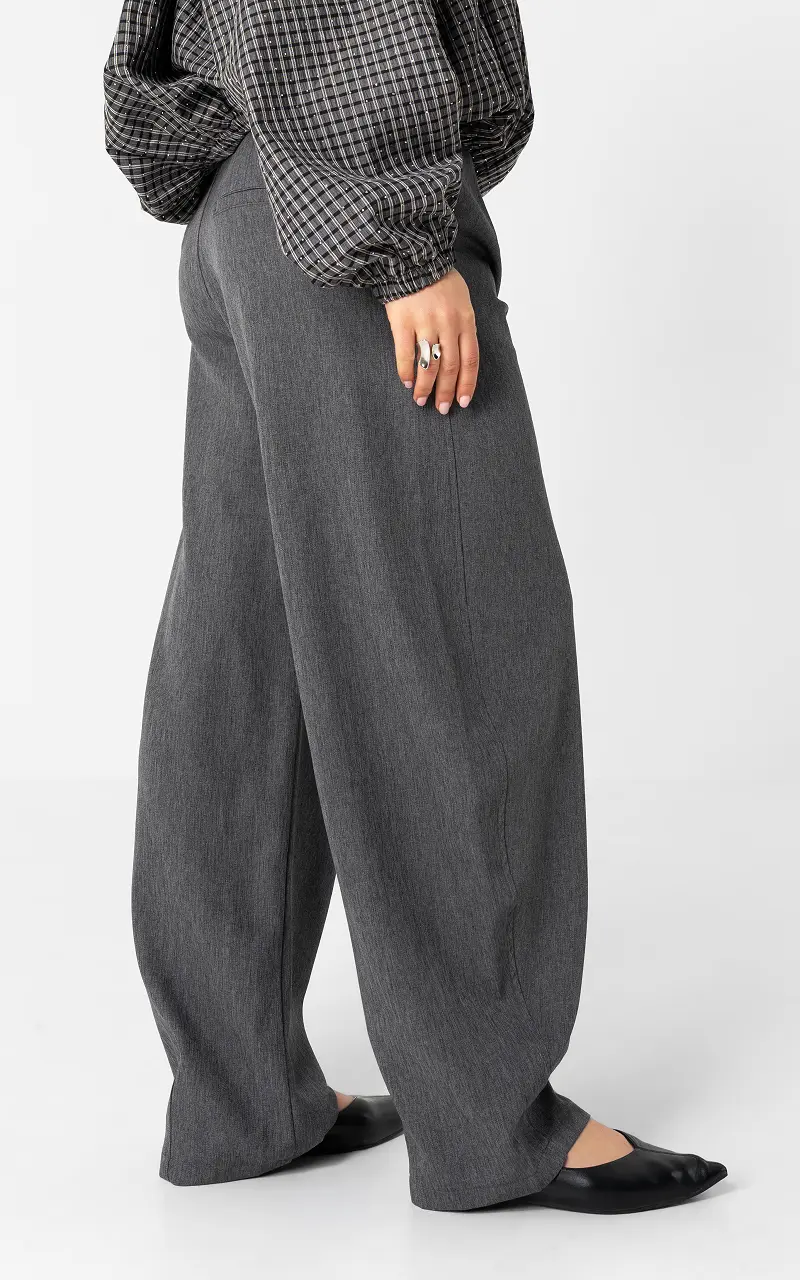 Barrel trousers Dark Grey