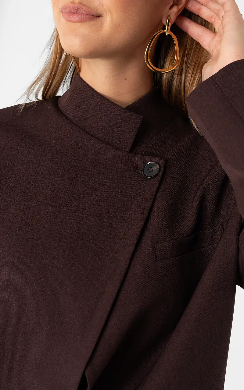 Blazer #110322 Violet Foncé Bordeaux
