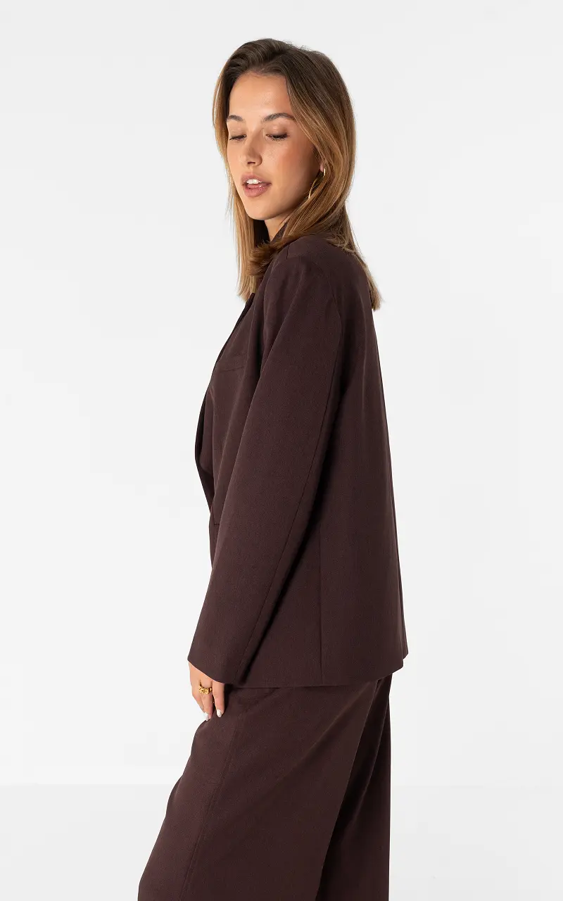 Blazer #110322 Violet Foncé Bordeaux